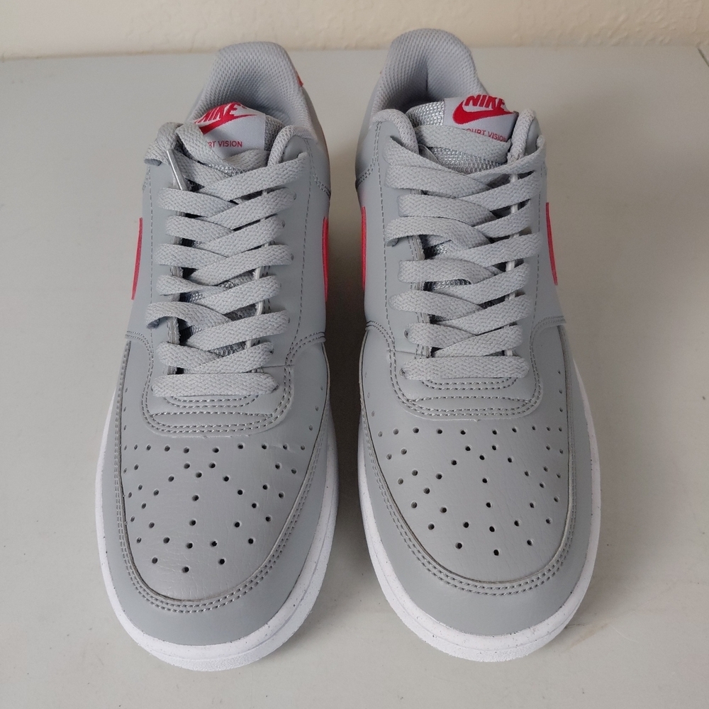 Nike Court Vision Low Shoes Mens Size 8 Basketball DH2987-004 Clean Sneakers - Picture 1 of 6